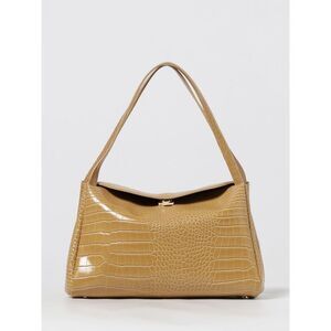 Themoire Shoulder Bag Woman Biscuit